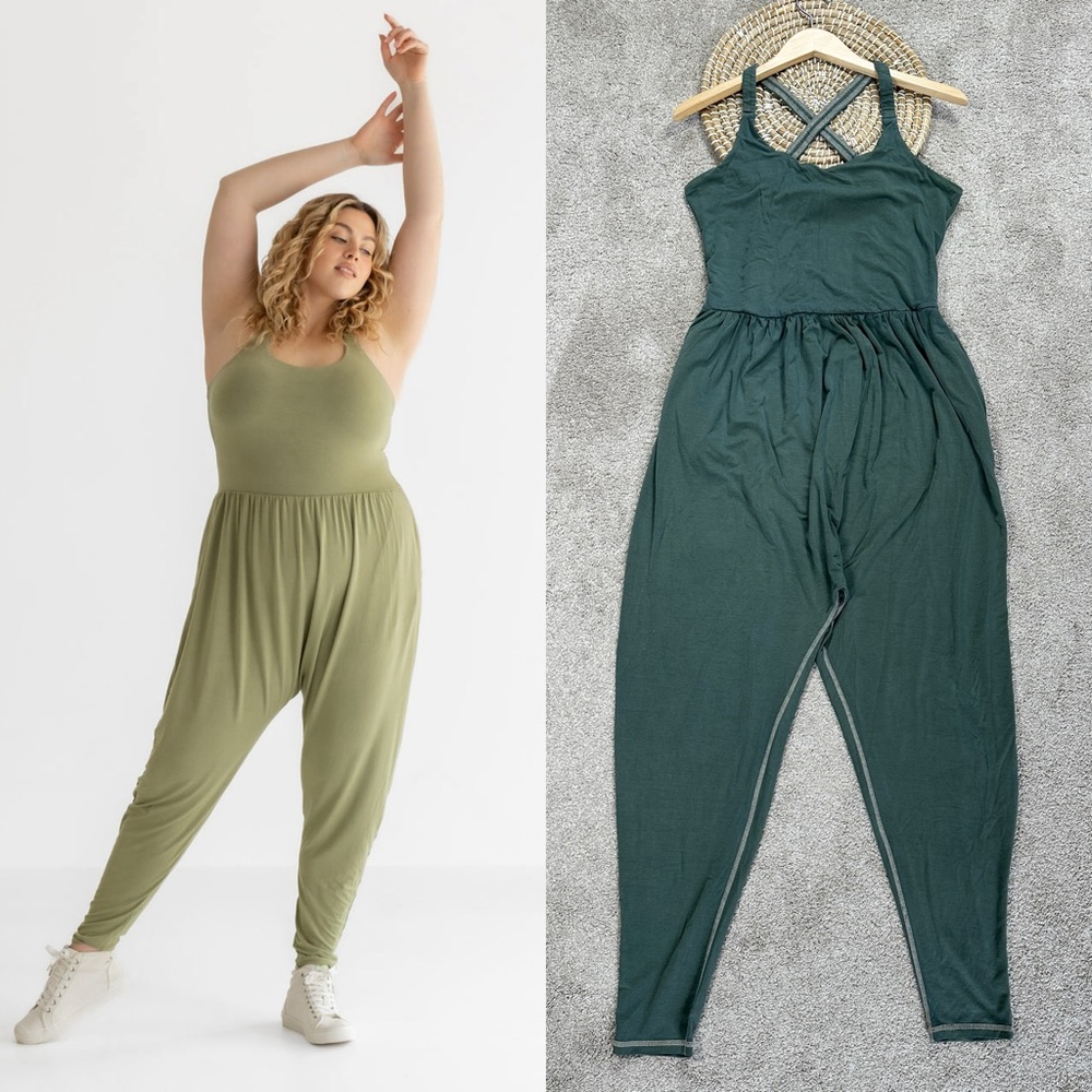 Stylish Green Jumpsuit